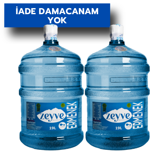 2 x 19 LT ZEYVE SU - DEPOZİTO