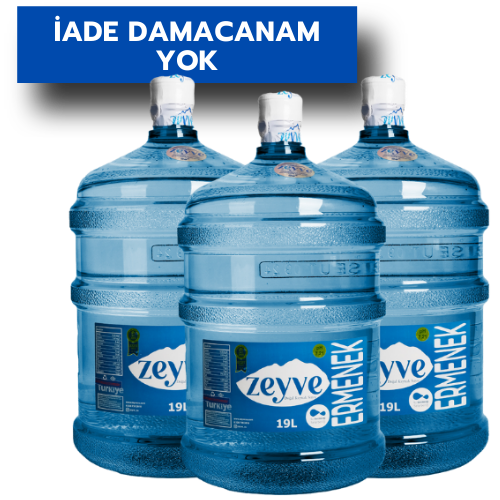 3 x 19 LT ZEYVE SU - DEPOZİTO